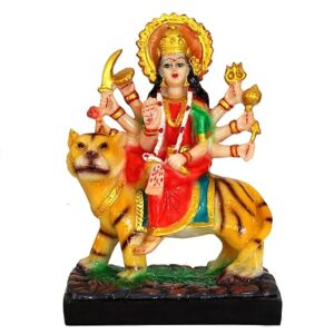 Resin Durga Mata Idol Statue Showpiece