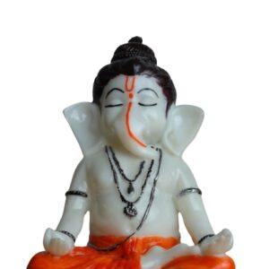 Lord Ganesha Idol Statue Showpiece Marble