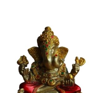 Chowki Ganesh Statue Showpiece For Diwali Poojan