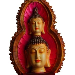 Lord Buddha Head Statue With Back Cover