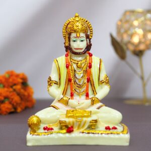 Marble dust Meditation Hanuman Ji