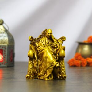Gold Resin Guru Ji Swaroop Idol