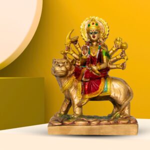 Durga Maa Idol with Lion