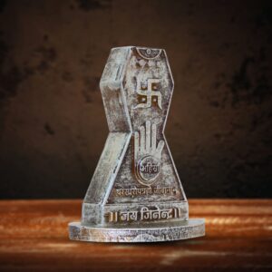 Jain Symbol Idol with Ahimsa Hand