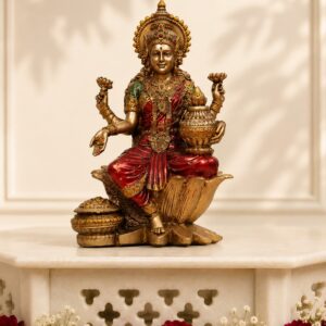 Multicolor Lakshmi Mata Idol